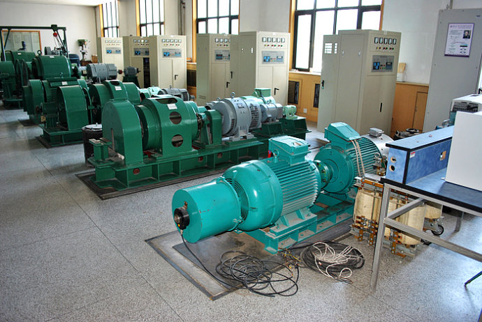 庆城某热电厂使用我厂的YKK高压电机提供动力